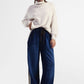 Jeans a gamba ampia con dettagli