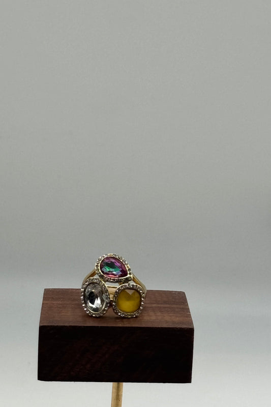 Anello 3 Pietre