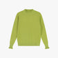 Maglia con collo arricciato e polsini