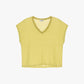 T-shirt v-collo maniche corte