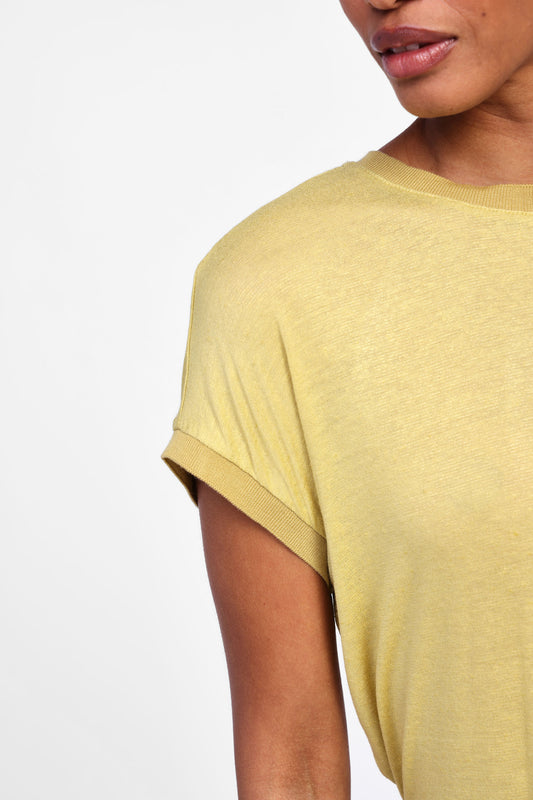 T-shirt a maniche corte minimalista