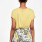 T-shirt a maniche corte minimalista