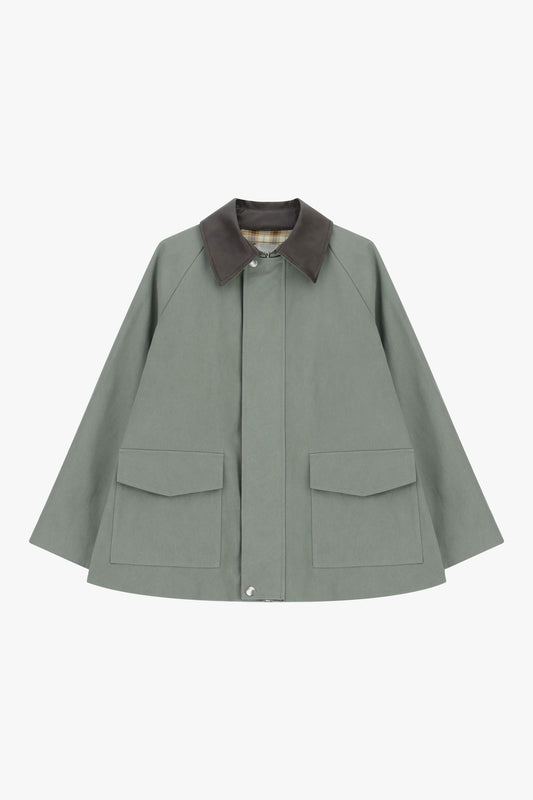 Giacca camicia con tasche frontali ampie