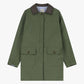 Trench con tasche e colletto