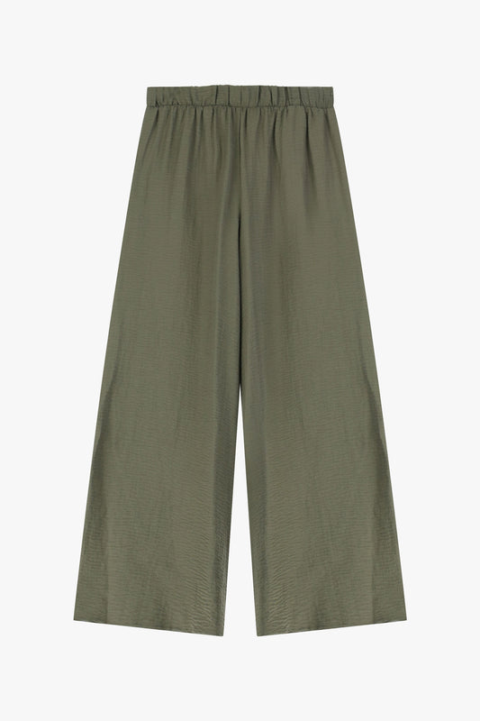 Pantaloni ampi a vita elasticizzata