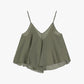 Top ampio con spalline sottili