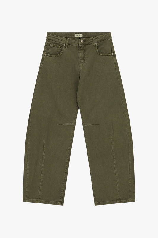 Jeans baloon fit con gamba ampia e tasche