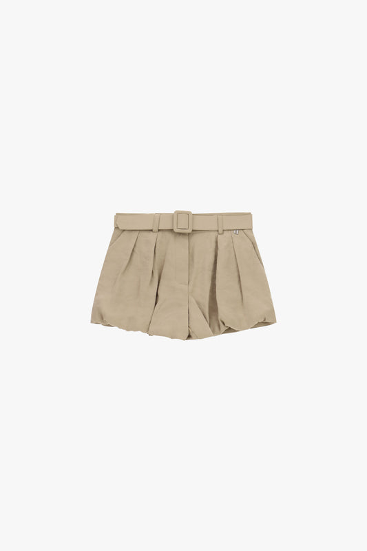 Shorts regular fit con cintura e pinces