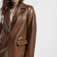 Blazer regular fit con tasche a patta