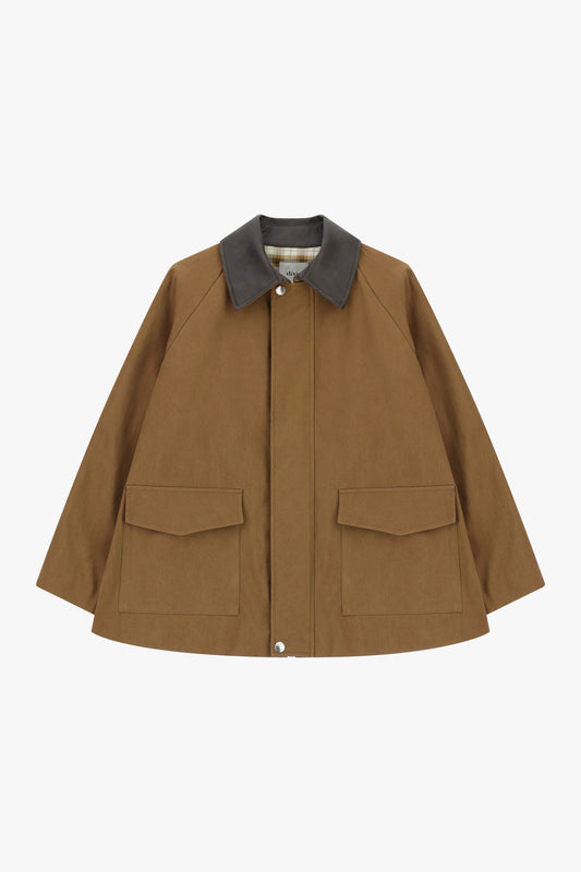 Giacca camicia con tasche frontali ampie