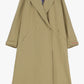 Trench classico con bottoni
