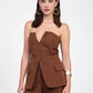 Gilet senza maniche con zip