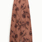 Pantaloni palazzo fantasia floreale vita alta