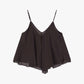 Top ampio con spalline sottili