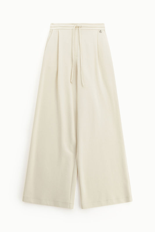 Pantaloni palazzo con coulisse regolabile
