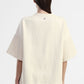 T-shirt ampia con stampa testo