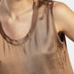 Canotta casual con scollo tondo