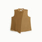 Top smanicato colorblock con collo alto