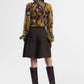 Shorts al ginocchio a righe