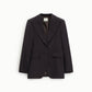 Blazer monopetto con tasche frontali