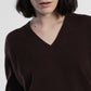 Maglione scollo a v vestibilità regolare