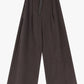 Pantaloni palazzo con cintura e design ampio