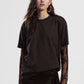 T-shirt maniche corte con inserti maniche in pizzo