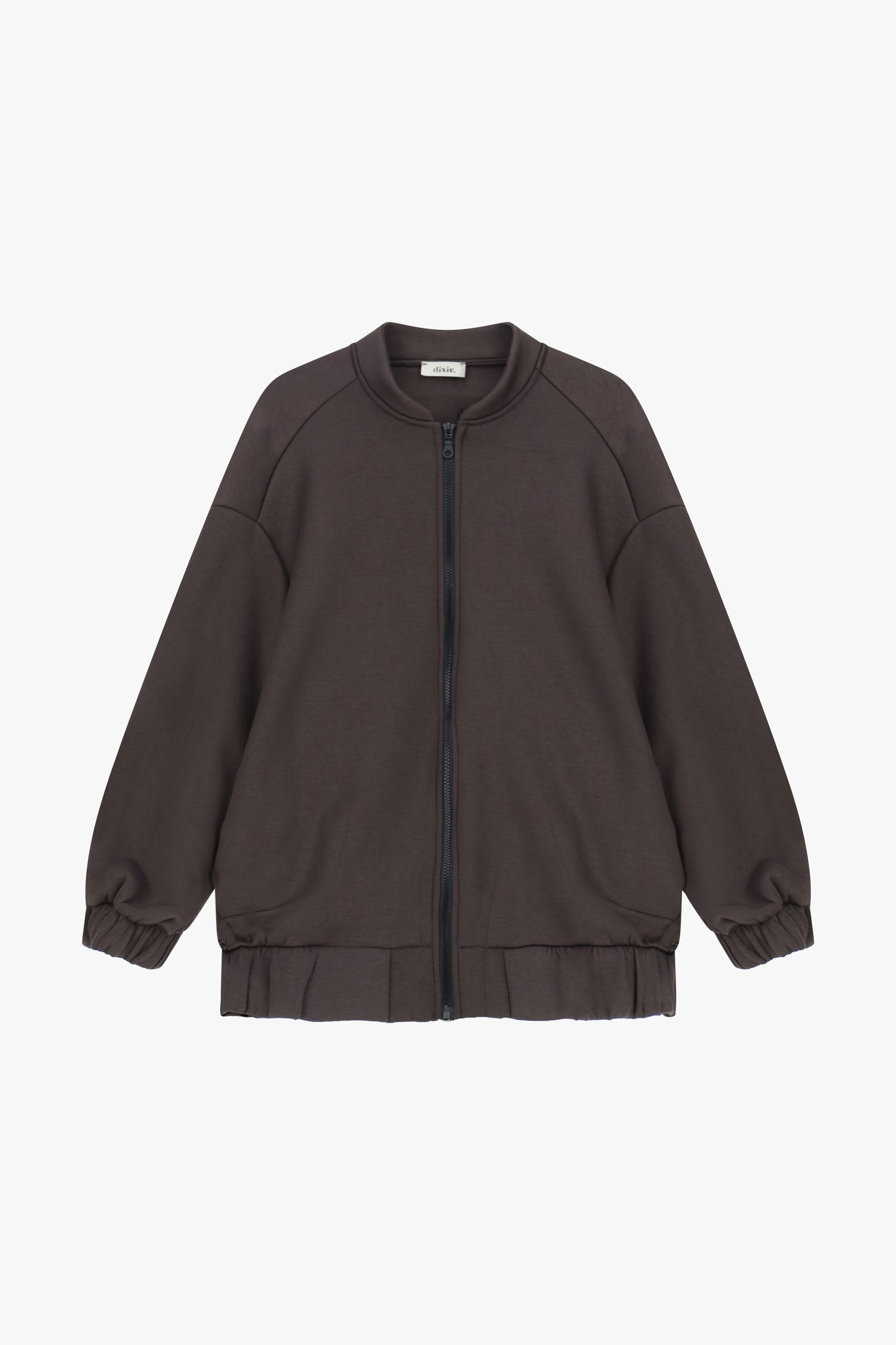 Bomber con zip e tasche laterali