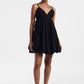 Vestito corto con spalline sottili