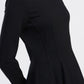 Vestito midi con maniche lunghe