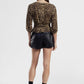 Shorts vita alta con doppia cintura