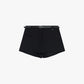 Shorts sartoriali con cintura e dettaglio tasca