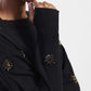 Pullover girocollo con applicazioni