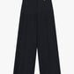 Pantaloni palazzo vita alta con gamba ampia