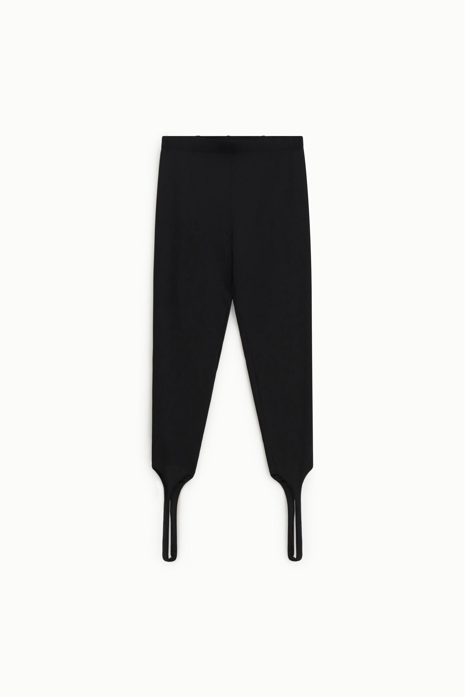 Trousers slim fit con staffe alla caviglia