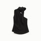Top asimmetrico senza maniche