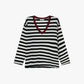 Maglia a maniche lunghe a righe