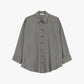Camicia oversize con maniche lunghe