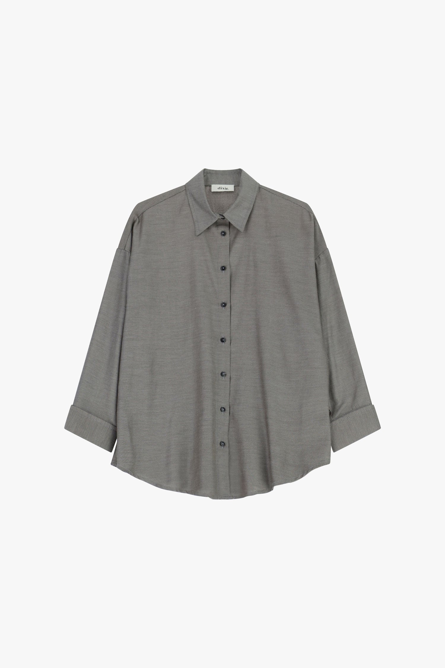 Camicia oversize con maniche lunghe
