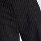Shorts a righe con dettaglio bottone e tasche