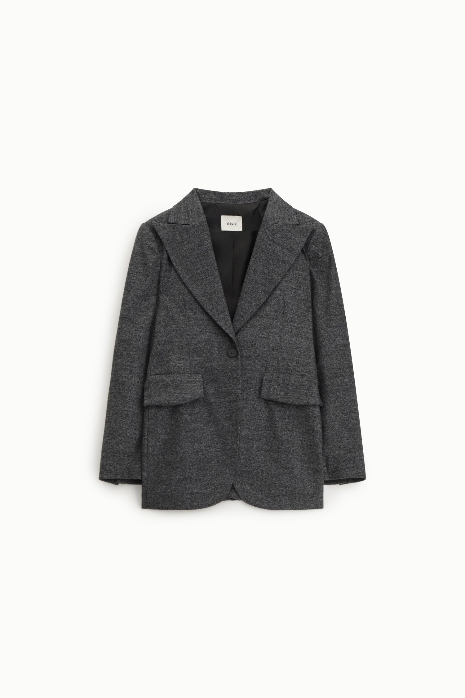 Blazer regular fit con tasche a patta