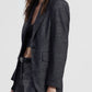 Blazer regular fit con tasche a patta
