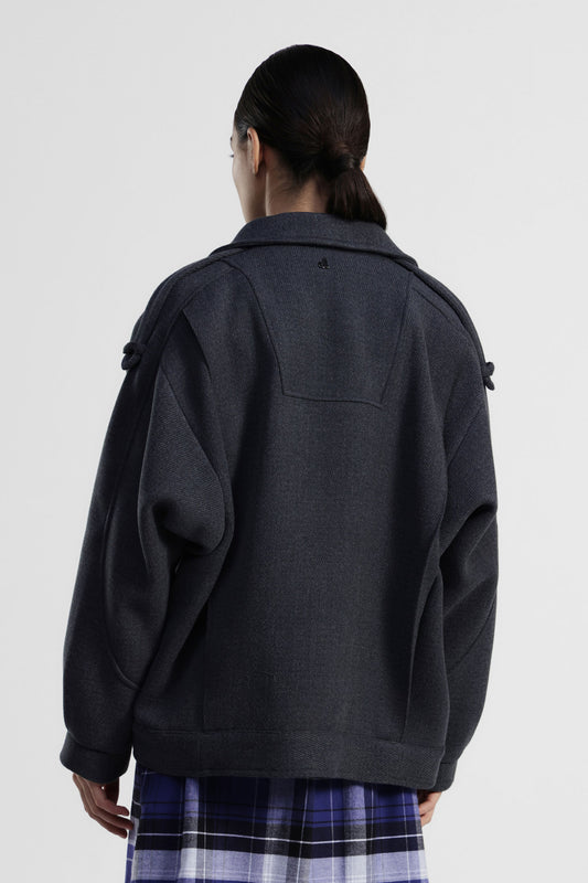 Outer jackets doppiopetto corto con tasche laterali