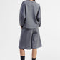 Shorts a vita alta con tasche