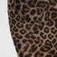 Gonna lunga stampa animalier vita alta