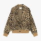 Cardigan stampato con maniche lunghe