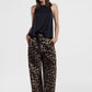 Pantaloni animalier gamba morbida