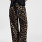 Pantaloni animalier gamba morbida