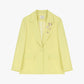 Blazer con dettagli floreali