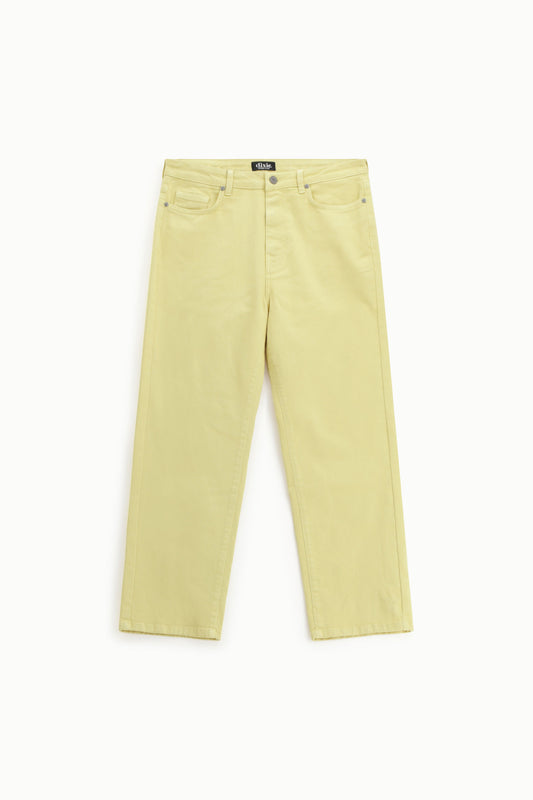 Jeans regular fit a gamba dritta vita media